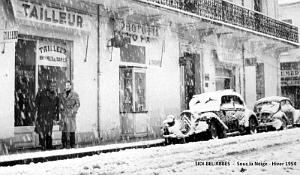 SIDI-BEL-ABBES - HIVER 1954
